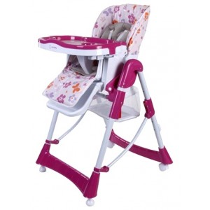 Stolička Sun Baby LAURA, ružová